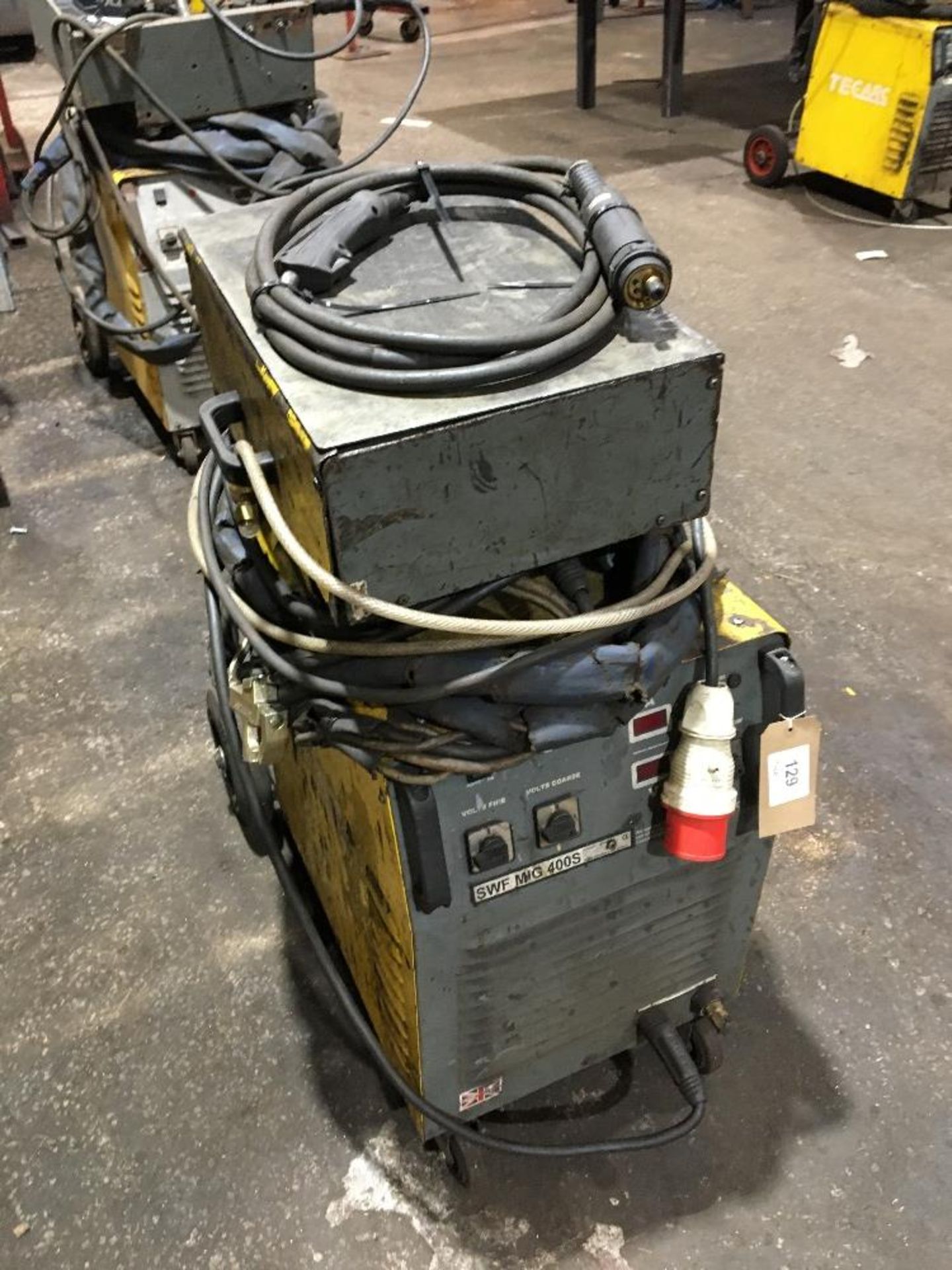 Tecarc SWF MIG 400S MIG welding set c/w F40 Wire Feeder - Image 2 of 3