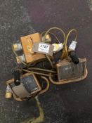 (2) 110V Halogen Lamps & Junction Box