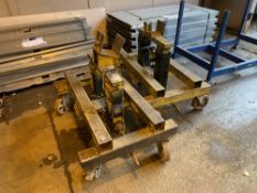 (2) Jost mobile axle stands/joists