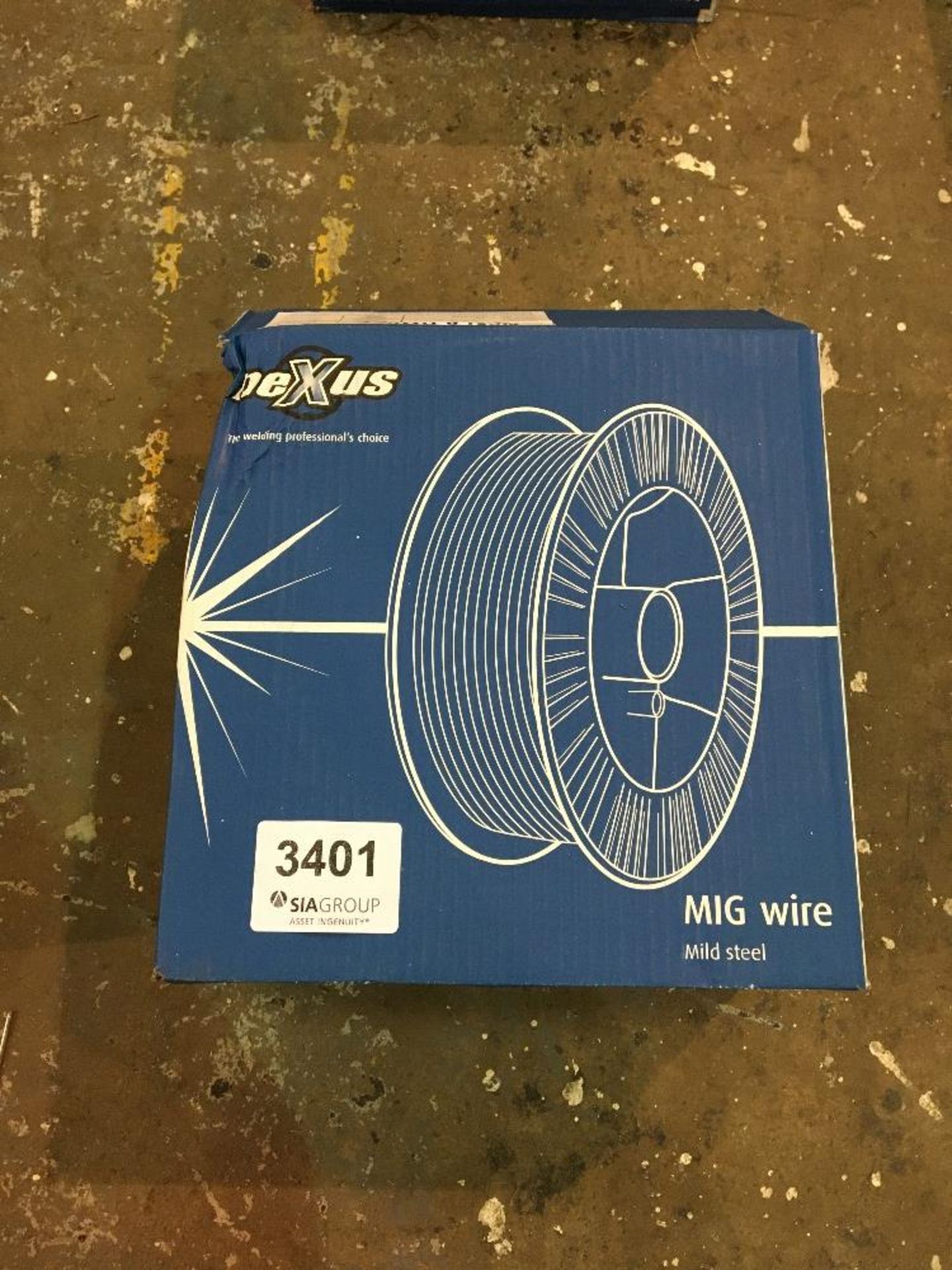 (2) Nexus SG2 1.0mm mild steel Mig welding wire with plastic spool boxed