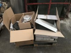 2 pallets of various electrical trailer consumables with contents of plastic covers