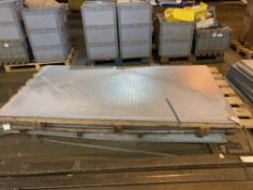 (3) Pallets of Aluminium Checker Plate