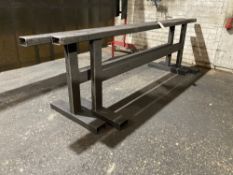 (2) Heavy Duty Steel trestles