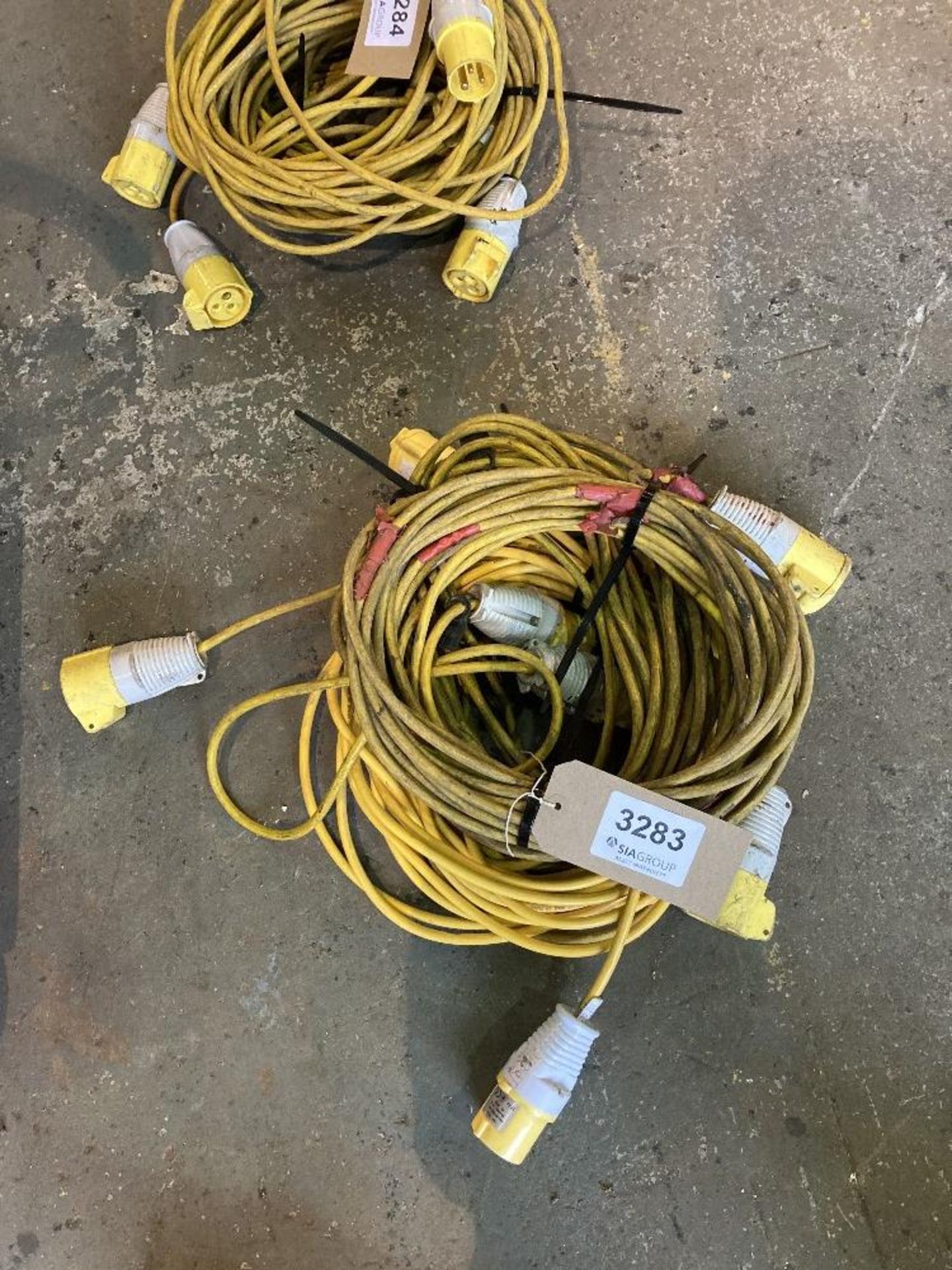 Quantity of 110v Extension Leads