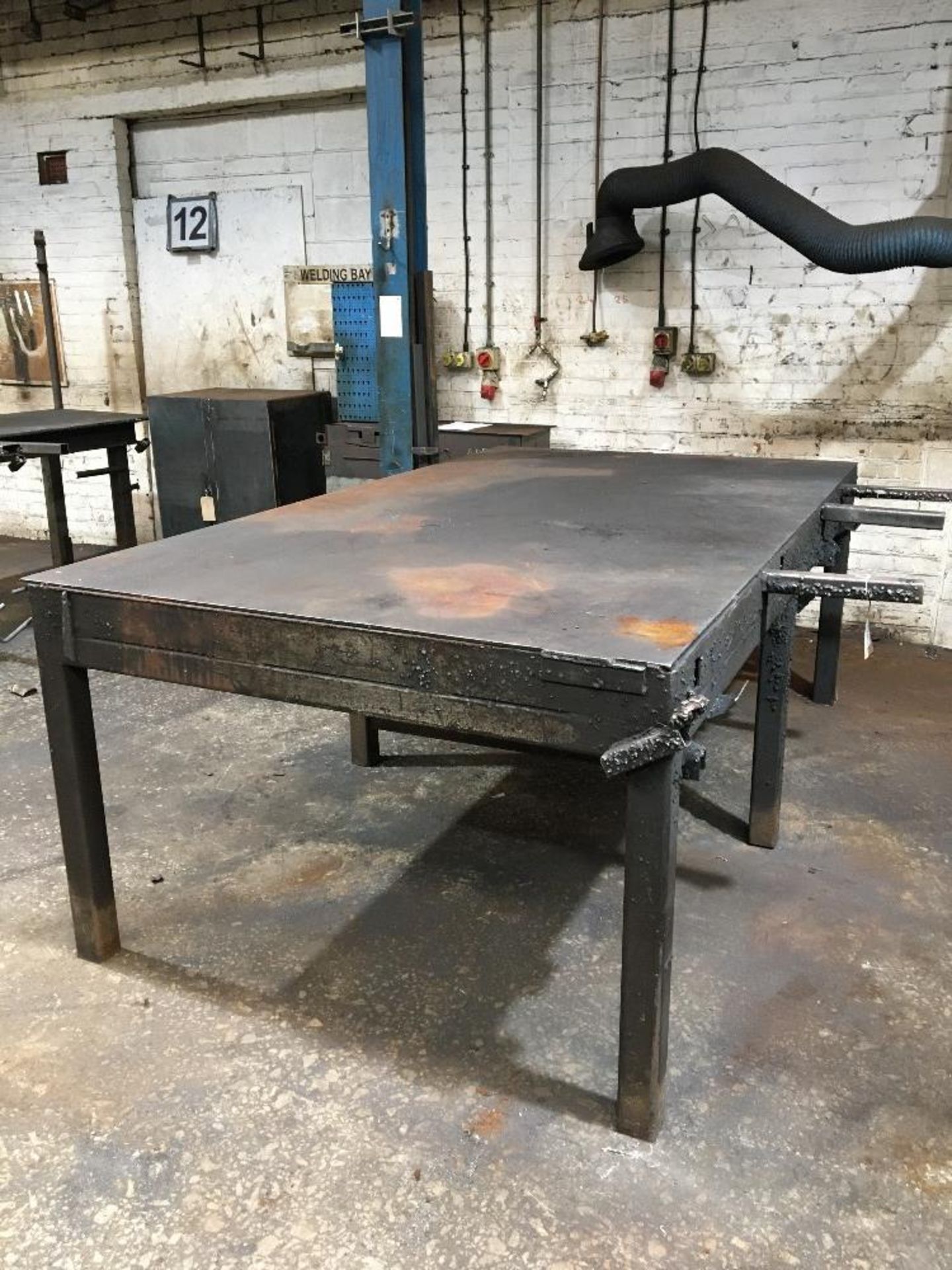 Heavy Duty Steel Welding Table - Image 2 of 3