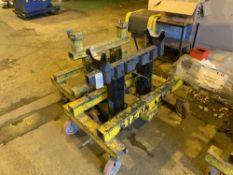 (2) Jost B0501 mobile axle stands/joists