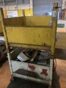 (2) Stillages c/w Mixed Fabricated Steel & Ratchet Straps