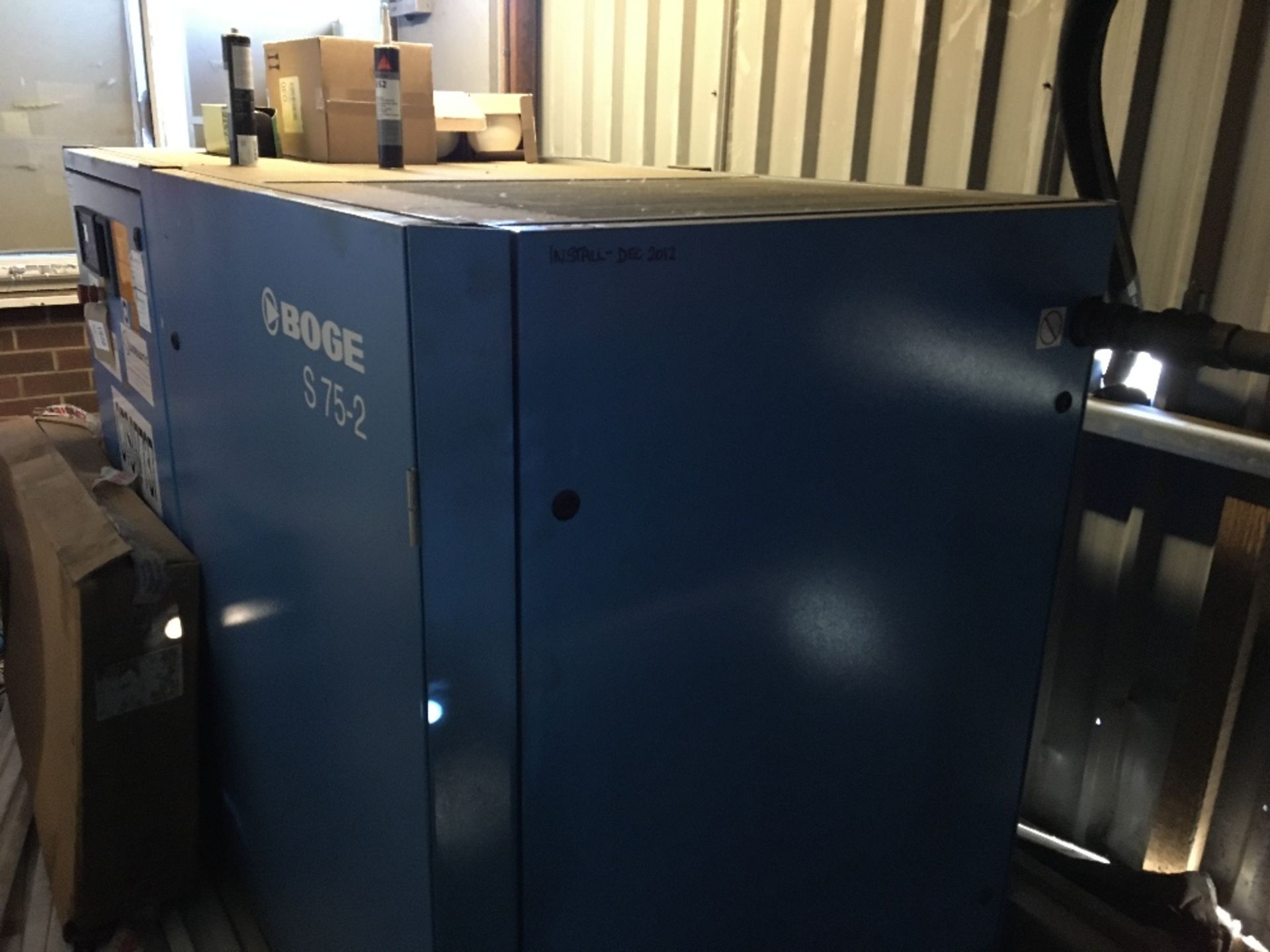 BOGE S75-2 rotary screw compressor Airmatic Compressor - Image 4 of 5