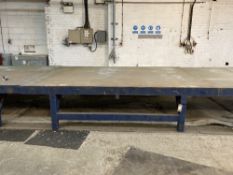 Steel framed heavy duty profile table