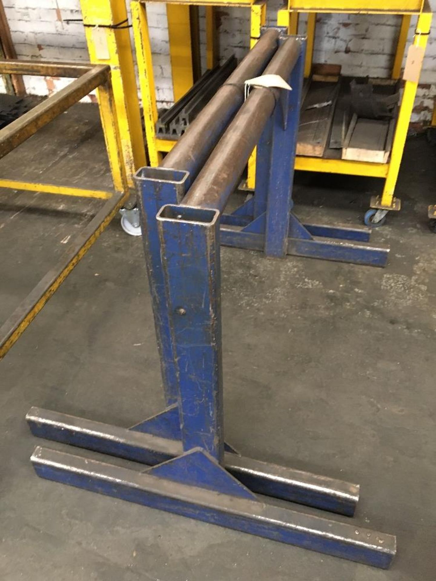 (2) Steel trestles