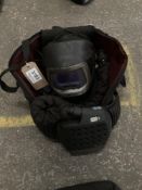 (1) 3M Speedglas 9100FX Adflo Airfed Welding Helmet with Carrying Bag