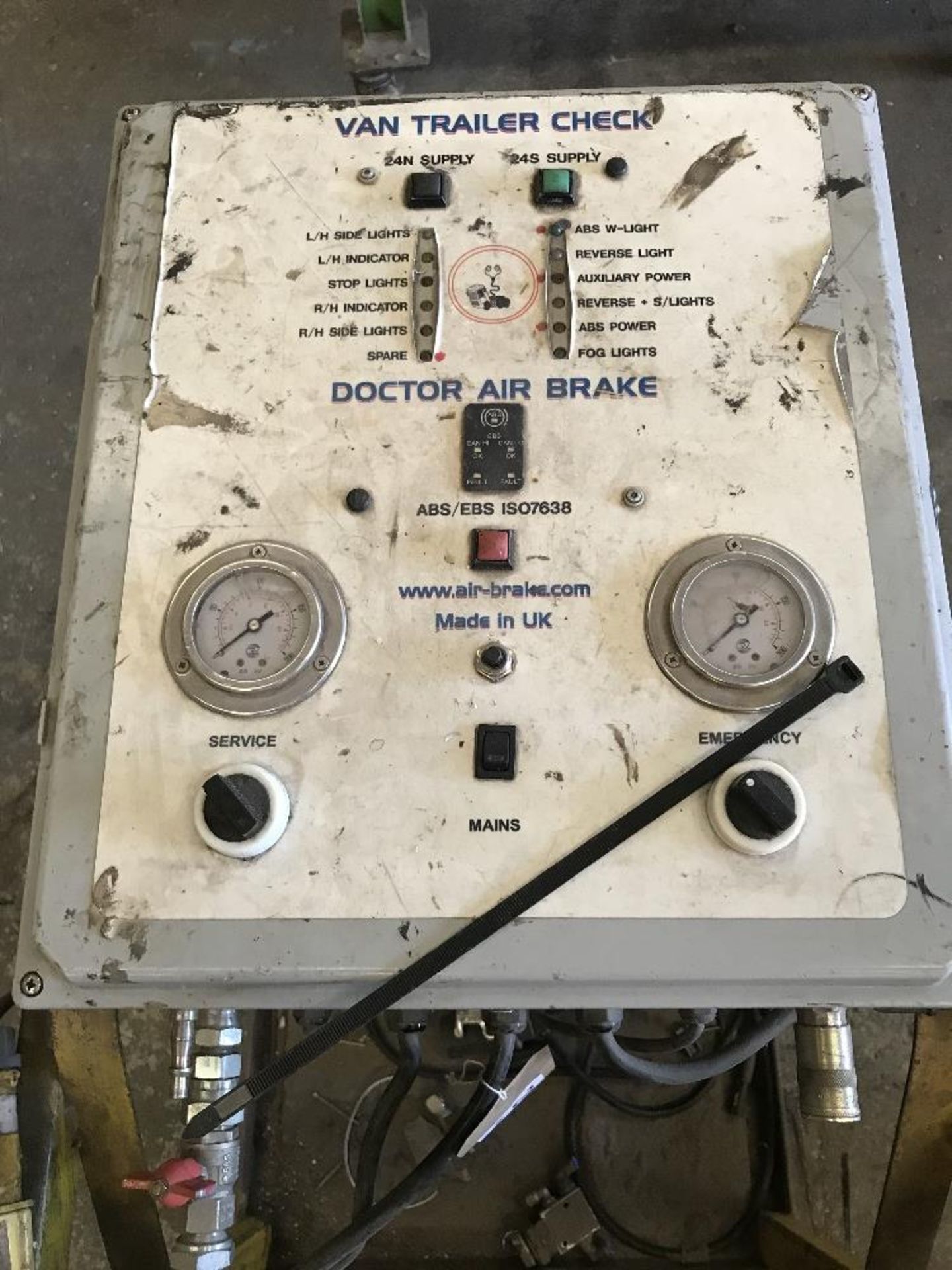 Doctor Air Brake Van Trailer Check Unit, Trolley & Transformer - Image 2 of 5