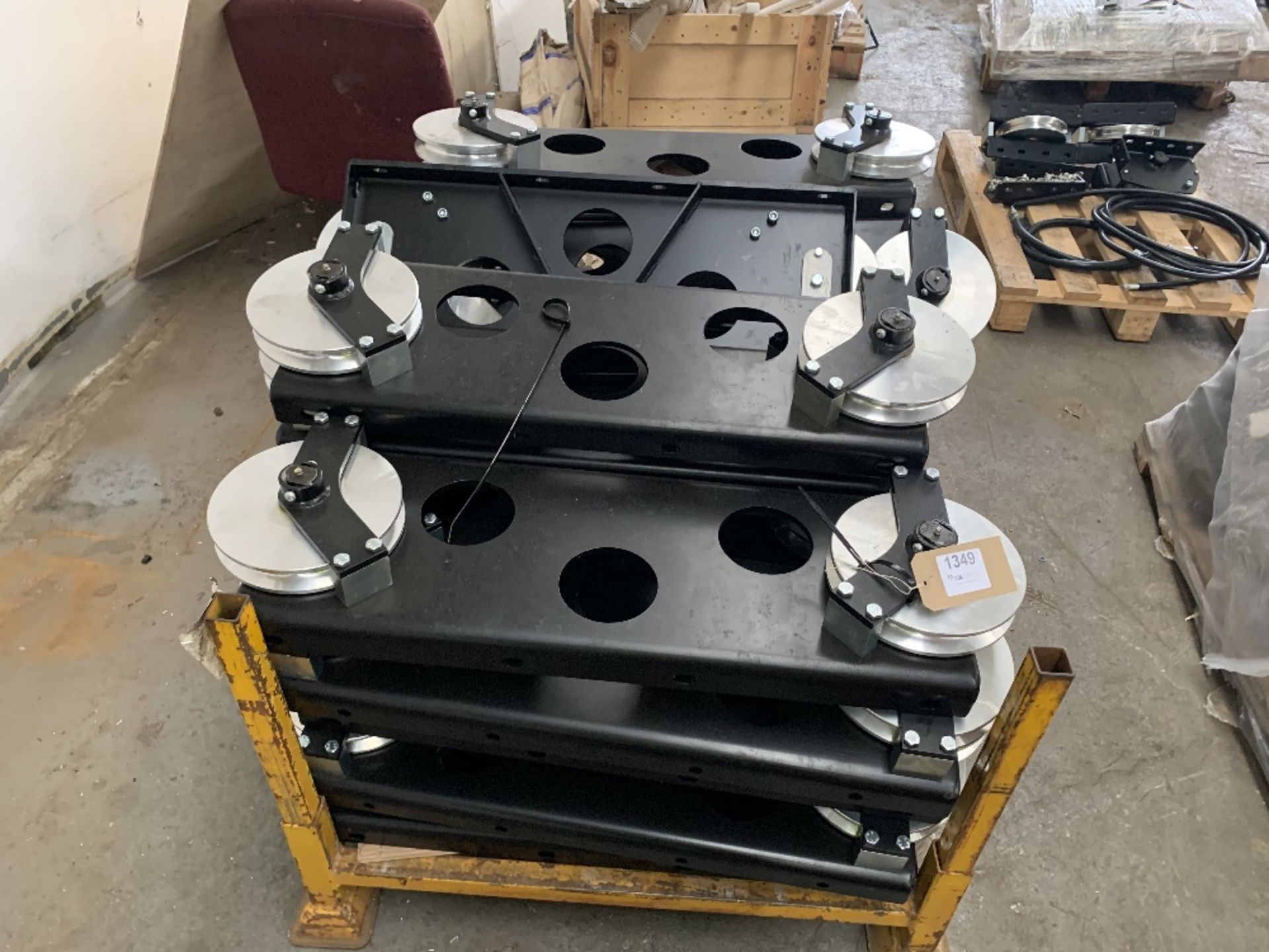 Stillage of Fabricated Metal Components