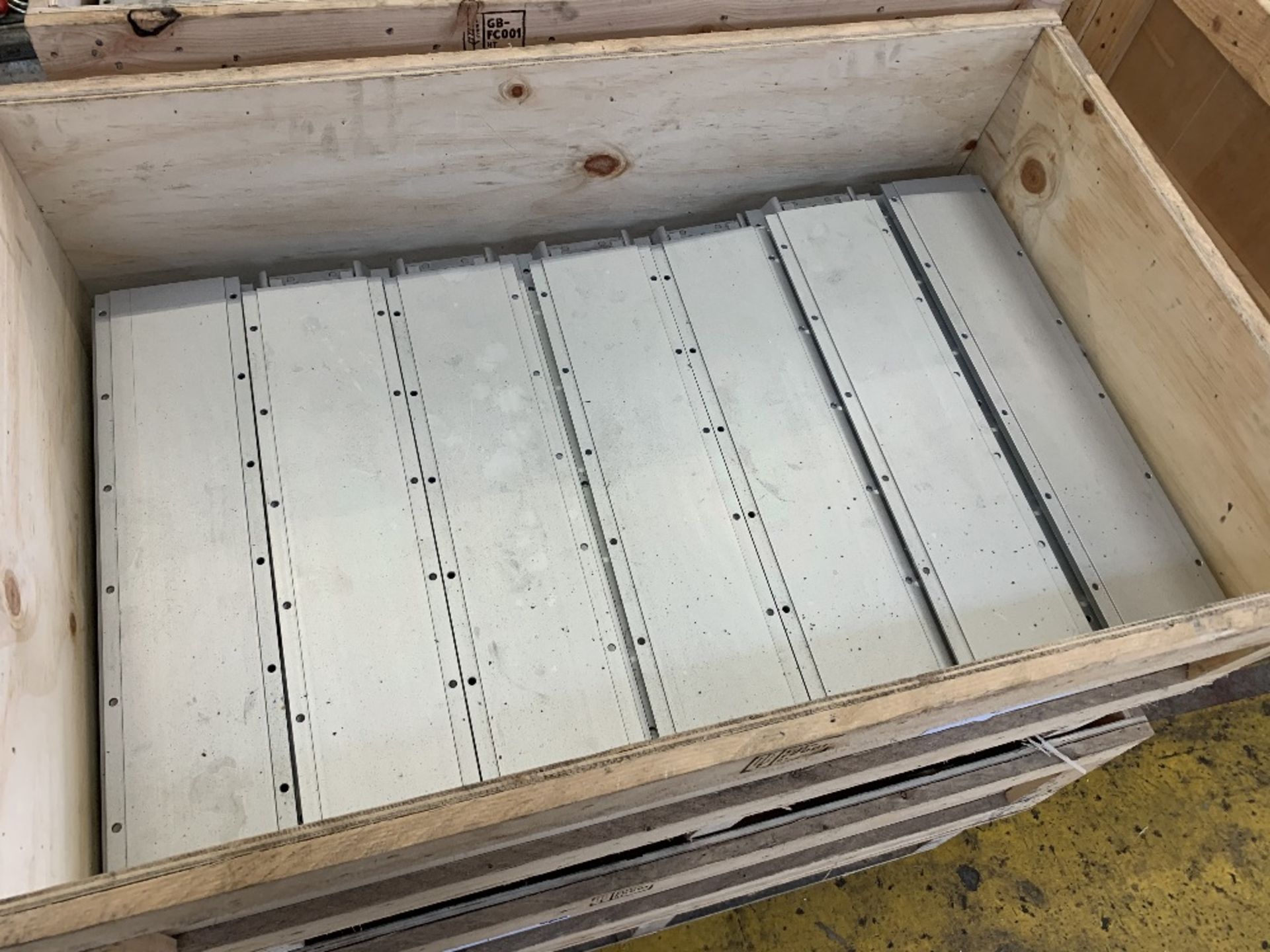 (4) Crates of Steel Sliding Components - Image 4 of 5