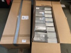 (2) Boxes of clear PVC electrical component enclosures
