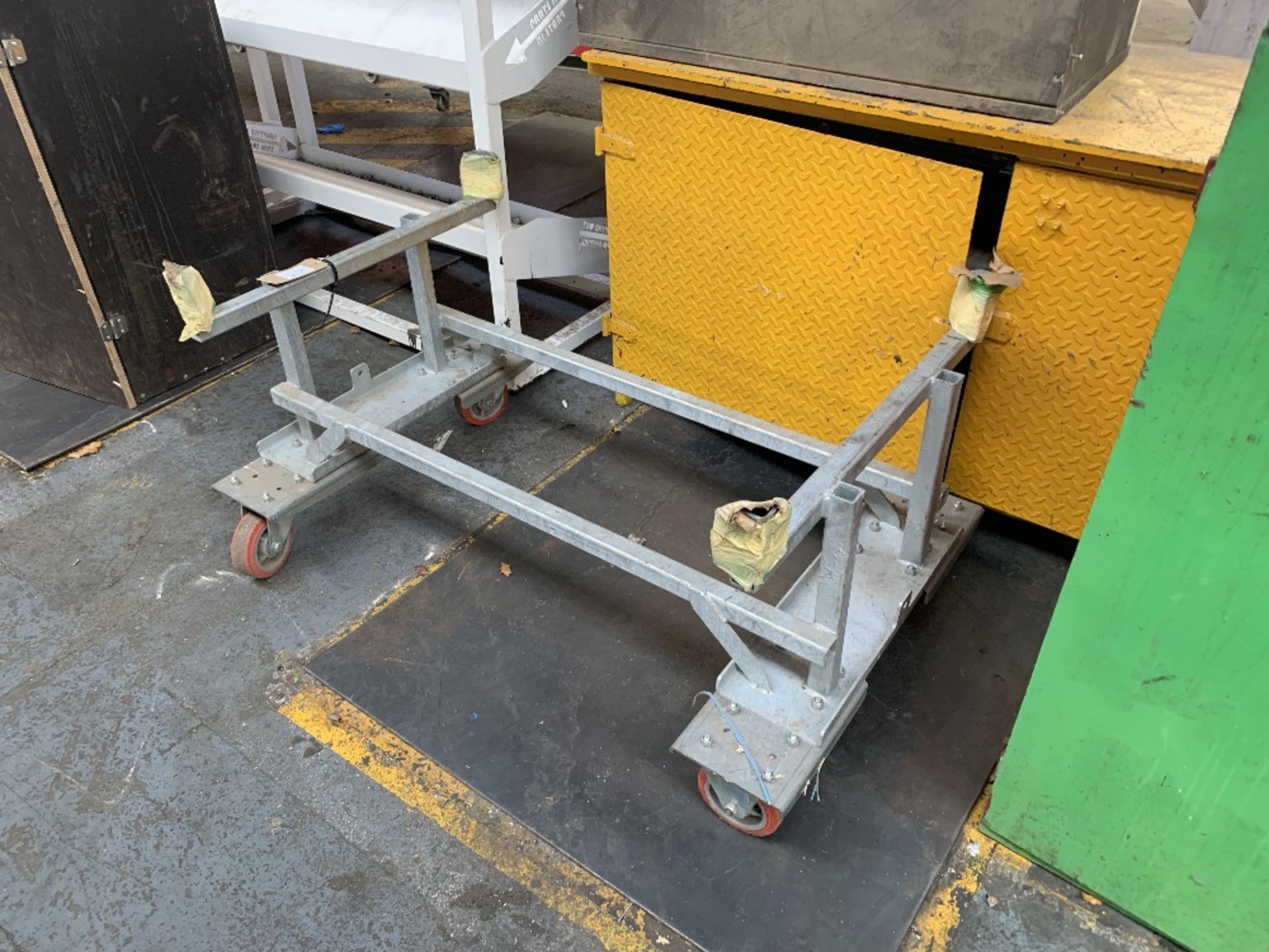 Fabricated Galvanised Bespoke Mobile Trolley - Image 2 of 2