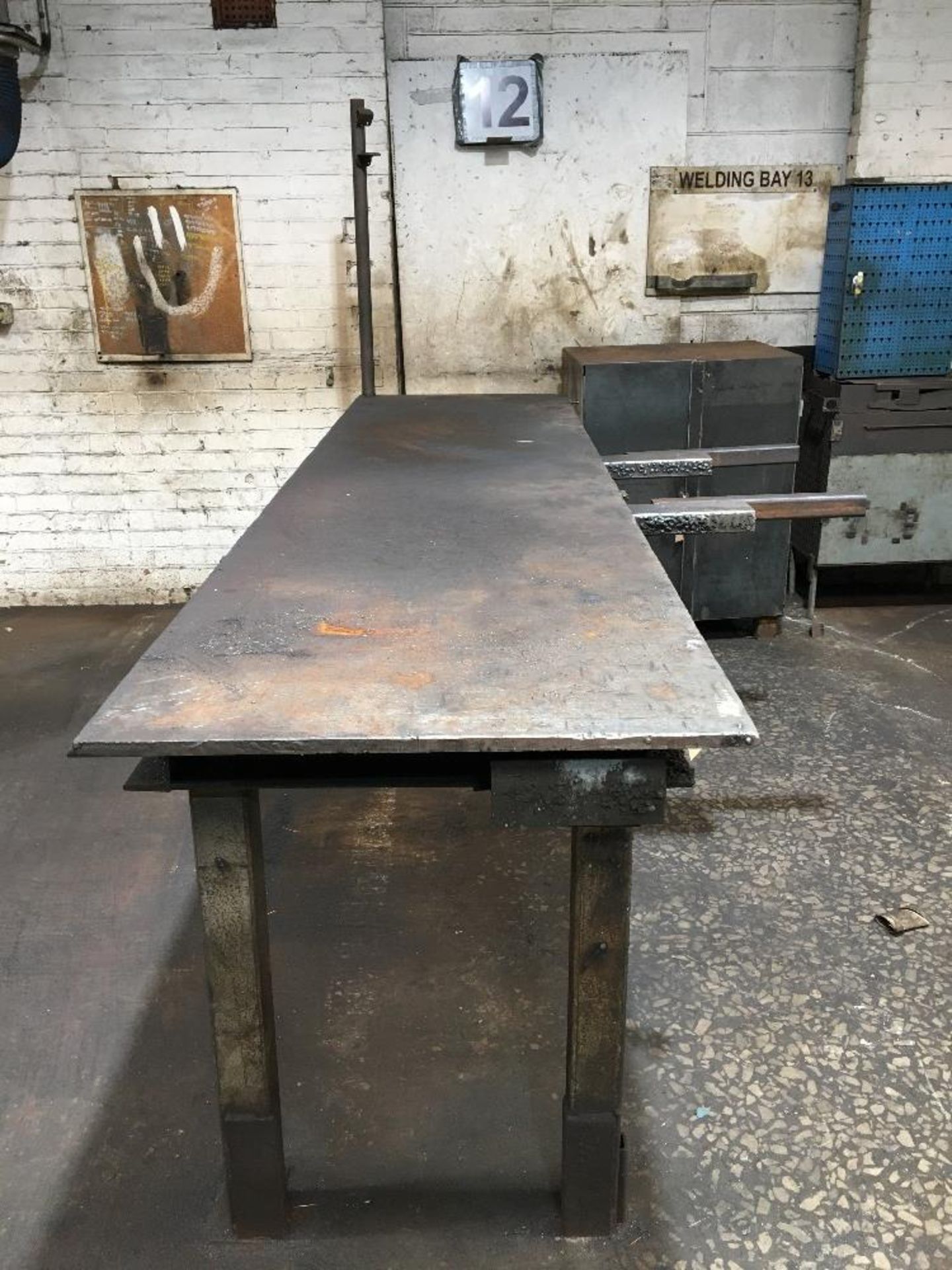 Heavy Duty Steel Welding Table - Image 3 of 3