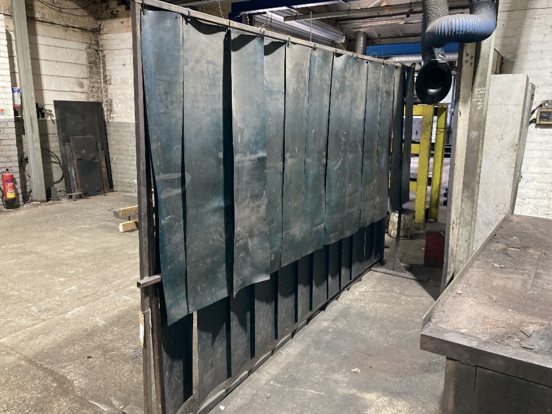 (2) Heavy Duty Welding Screens