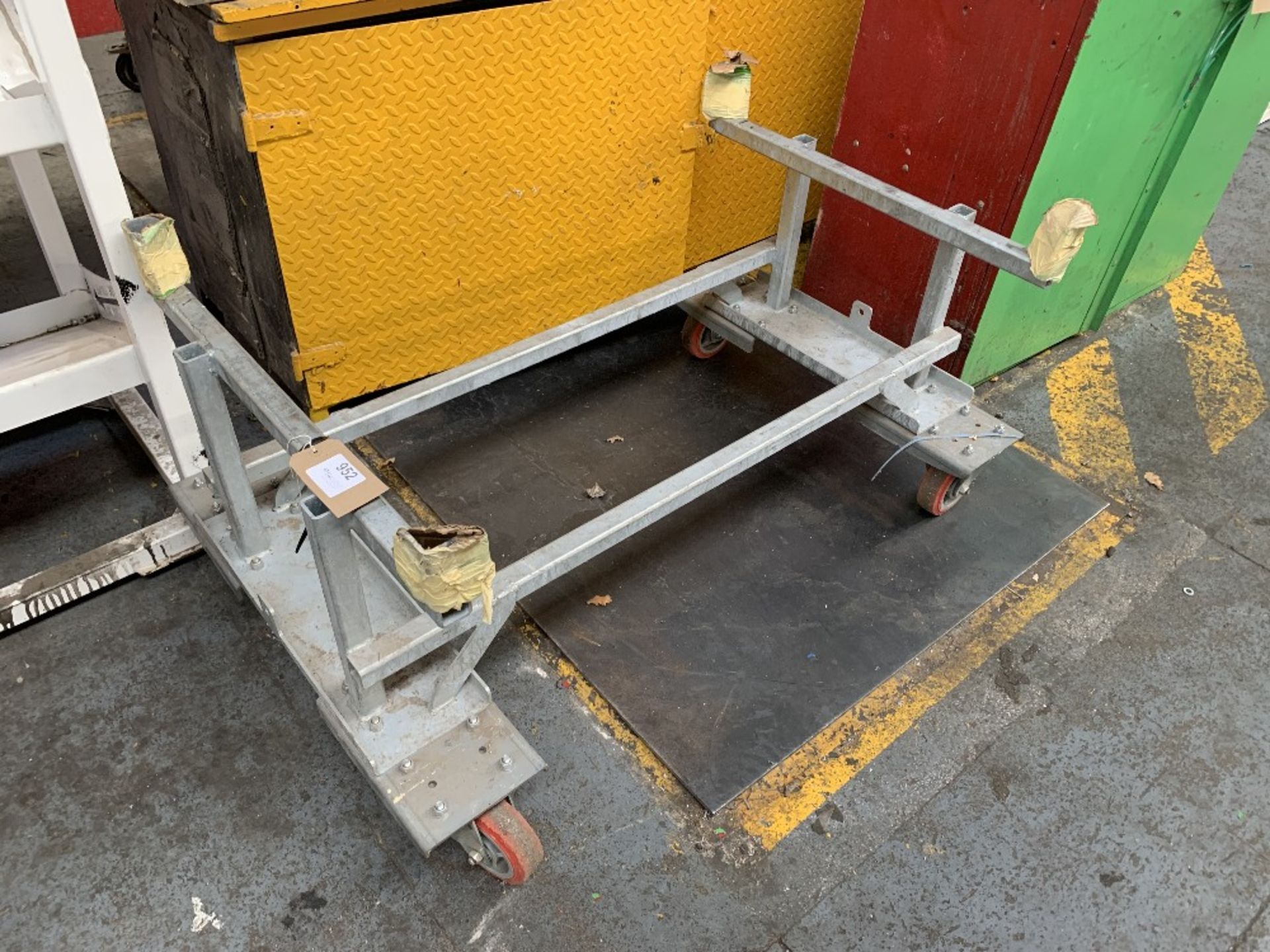 Fabricated Galvanised Bespoke Mobile Trolley