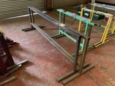 (2)Heavy Duty Steel Trestles