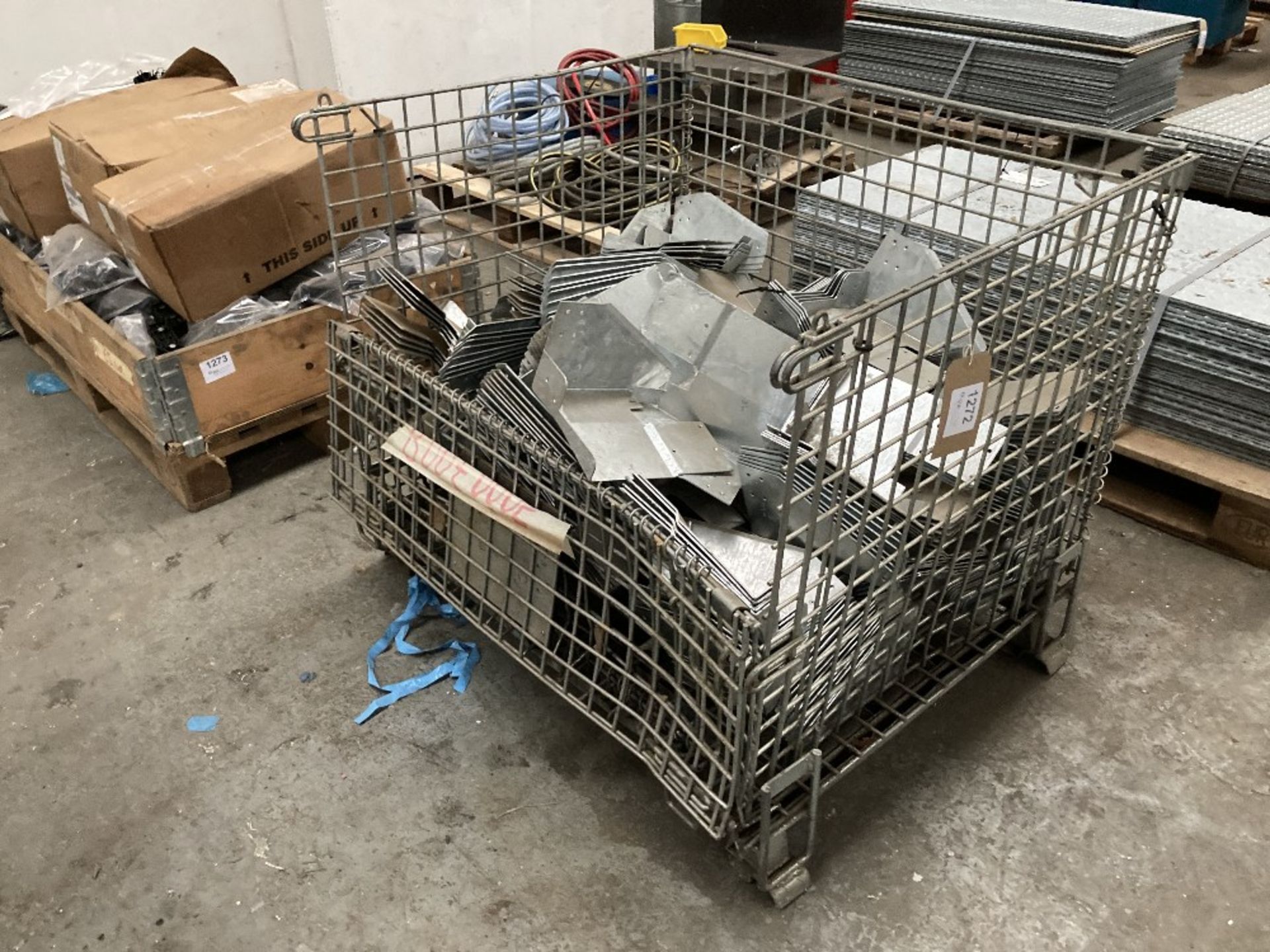 Steel Cage of Fabricated Metal Components