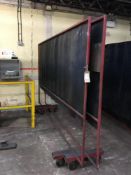 (2) Heavy Duty Mobile Welding Screens