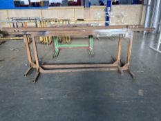 (2) Heavy Duty Sterel Trestles