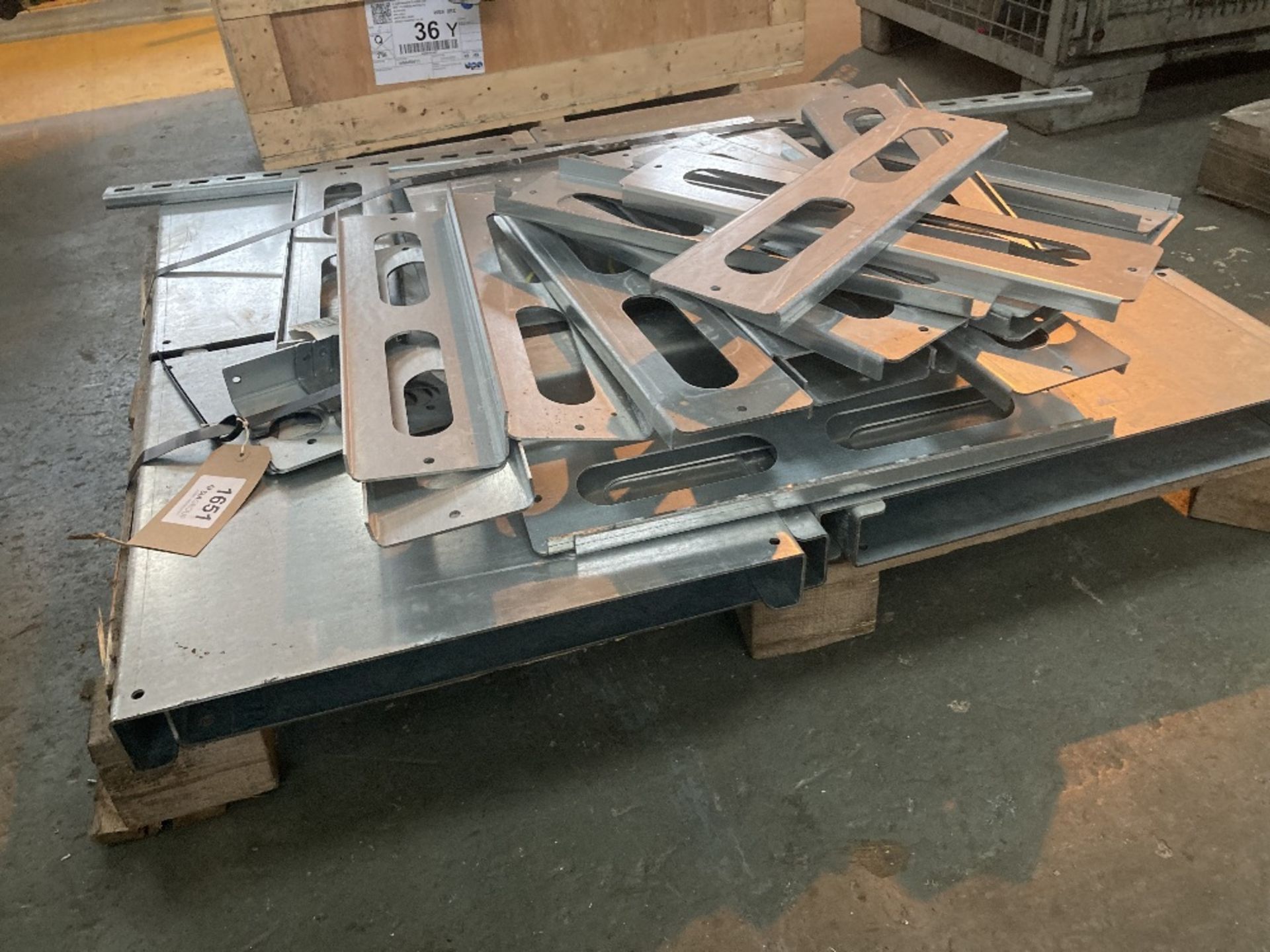 Pallet of Fabricated Steel