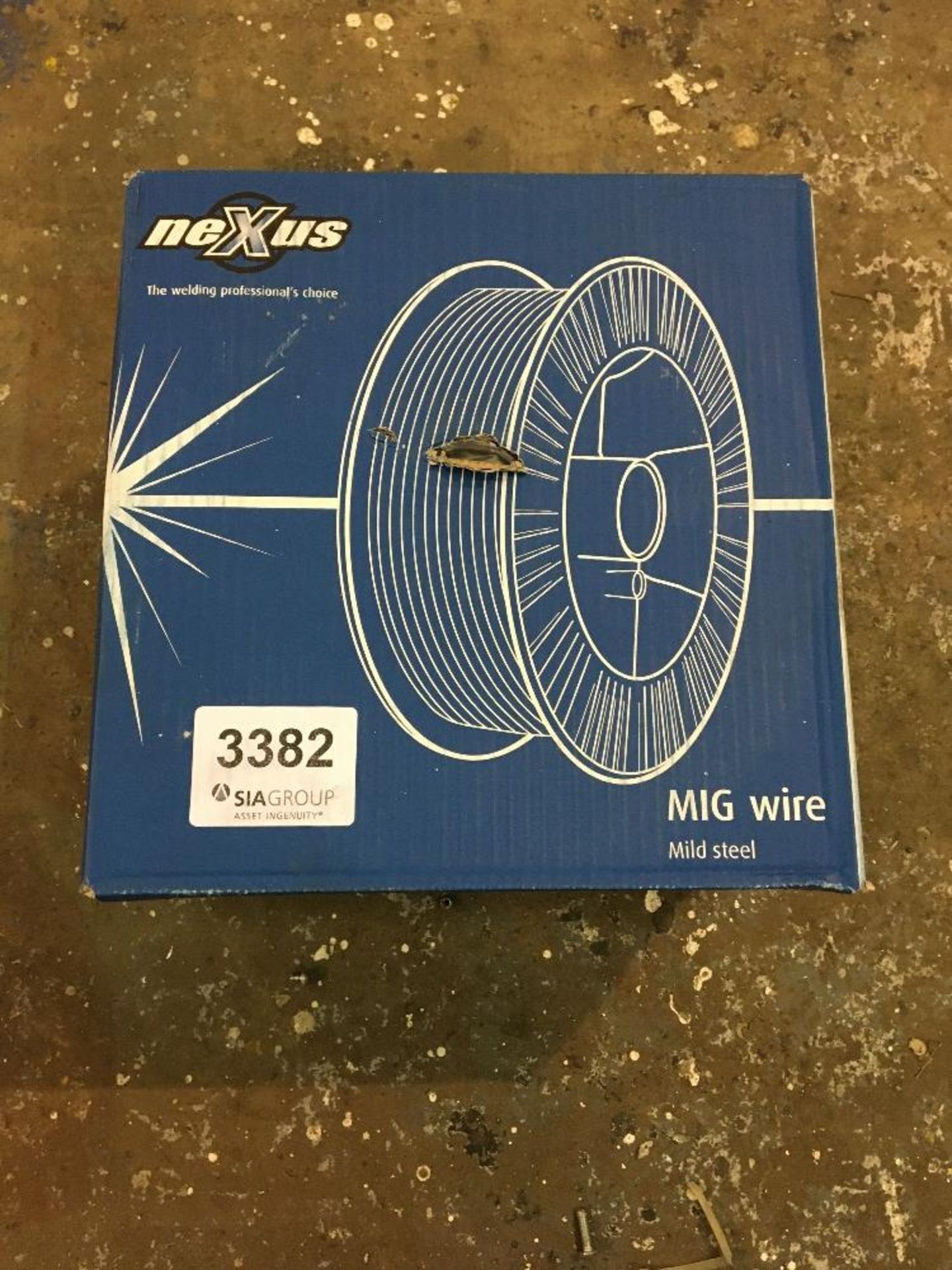 (2) Nexus SG2 1.0mm mild steel Mig welding wire with plastic spool boxed