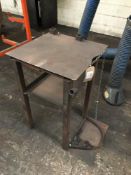 Fabricated Bespoke Table with Gas Bottle Holder