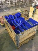 Large Quantity of Plastic Semi-open fronted Storage Bins