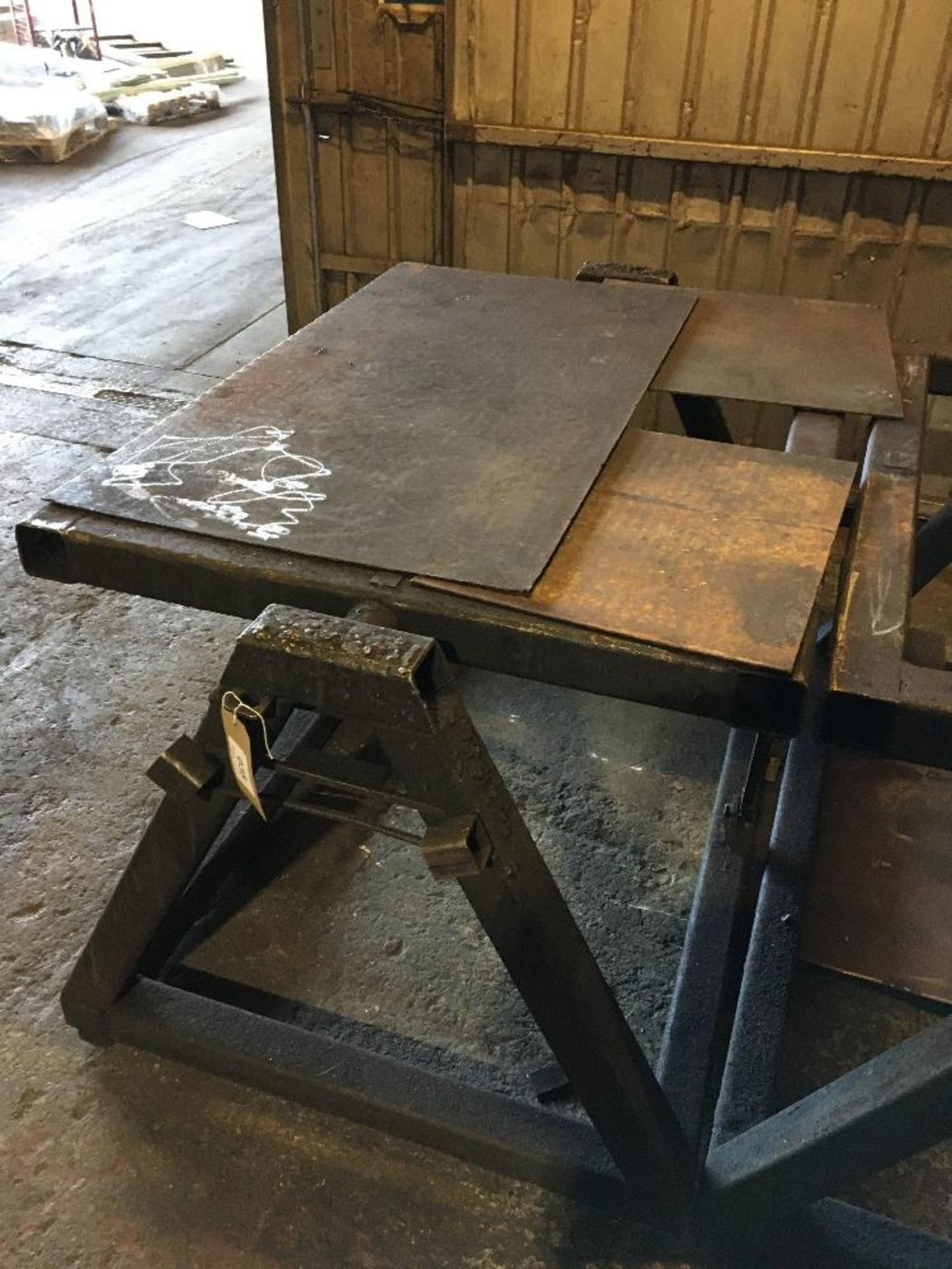 Fabricated Welding Support Benches