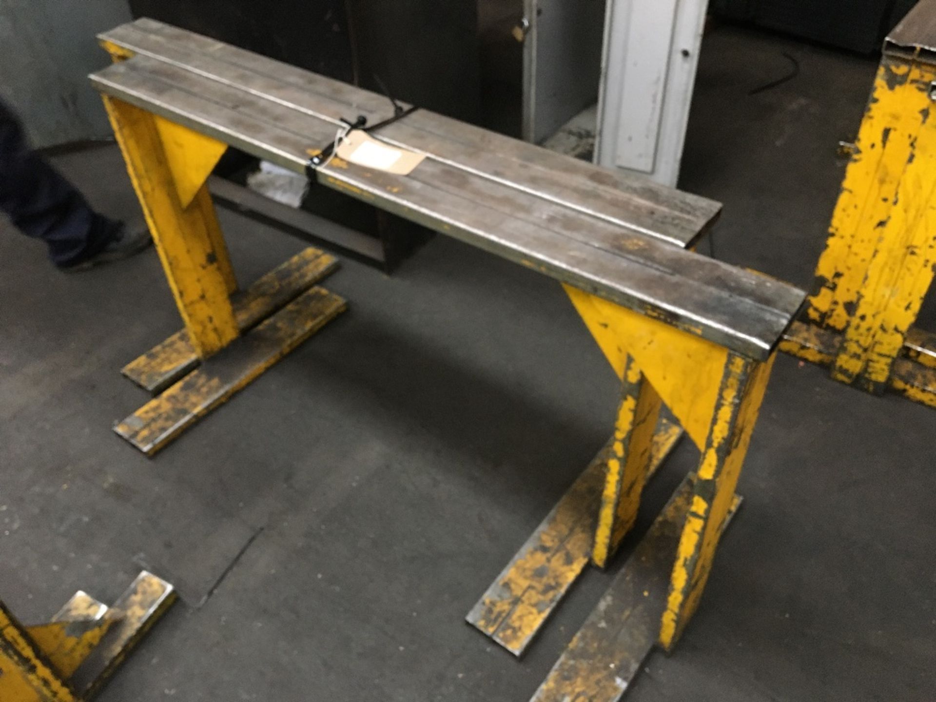 (2) Steel trestles