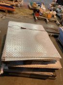 Mixed pallets of Checker Plate