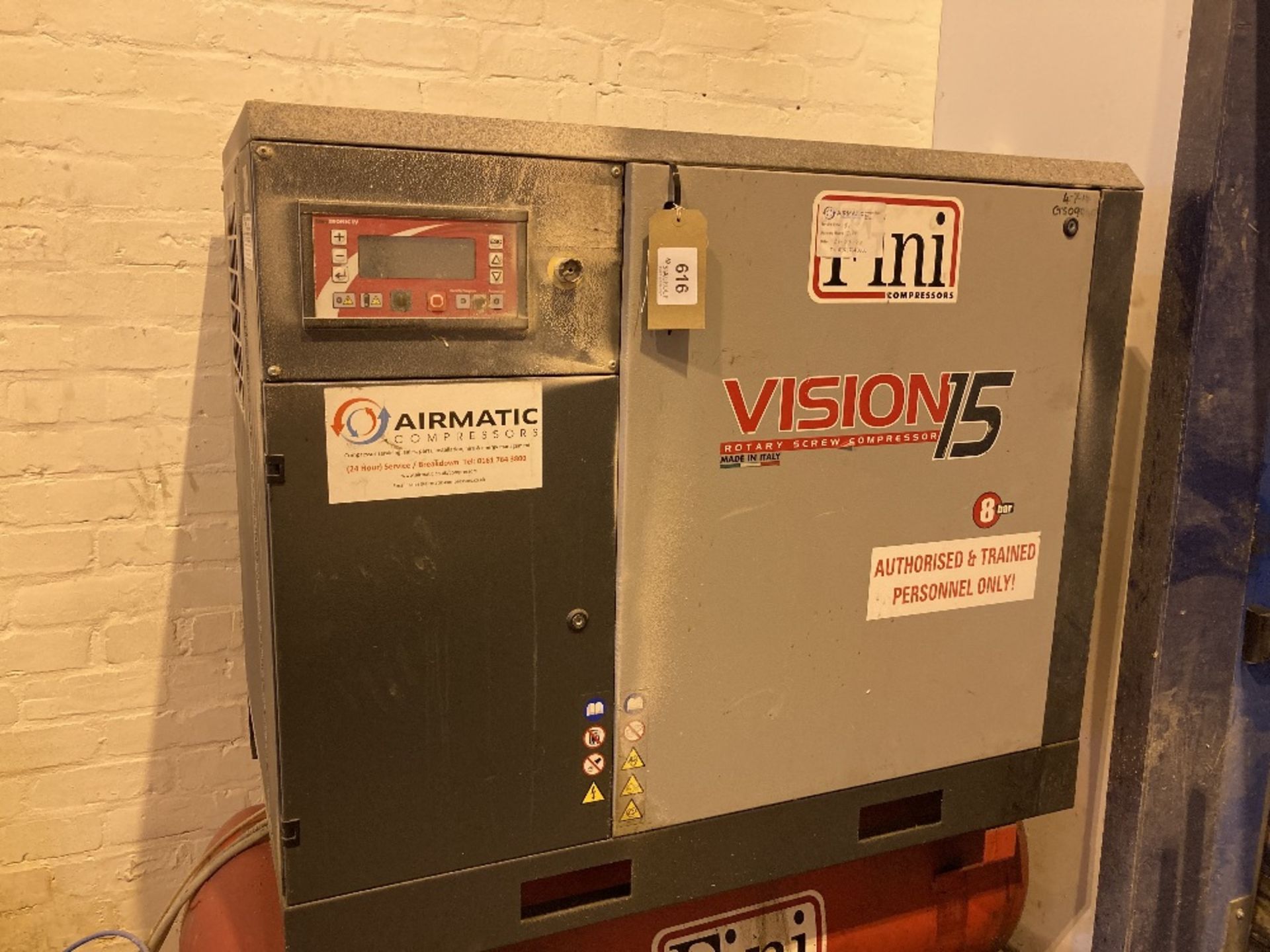 Fini Vision 1508-270- ES compressor/dryer - Image 3 of 5