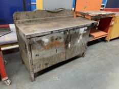 Steel Fabricated Workbench & Cupboards