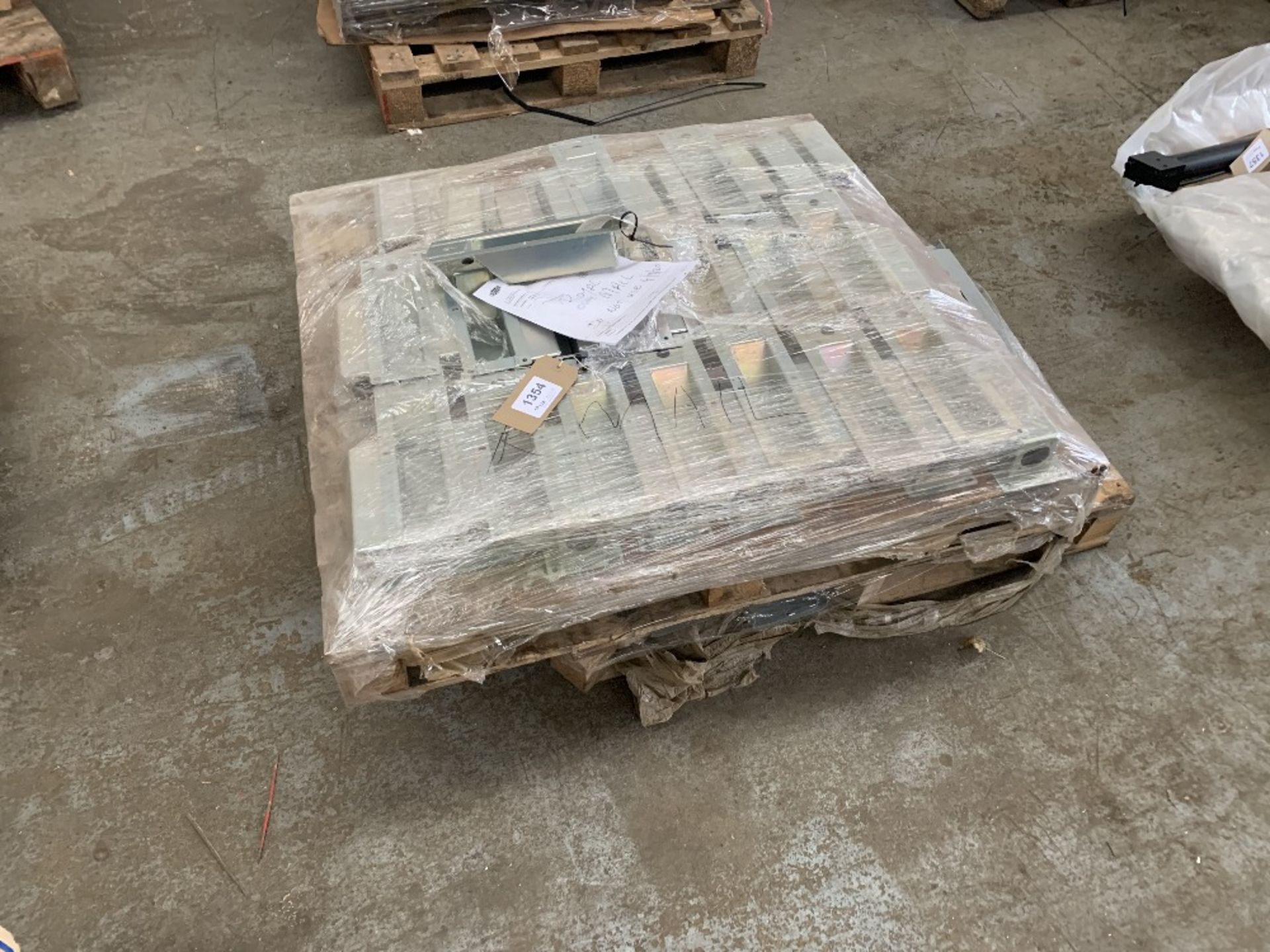 (2) Pallets of Fabricated Steel Components
