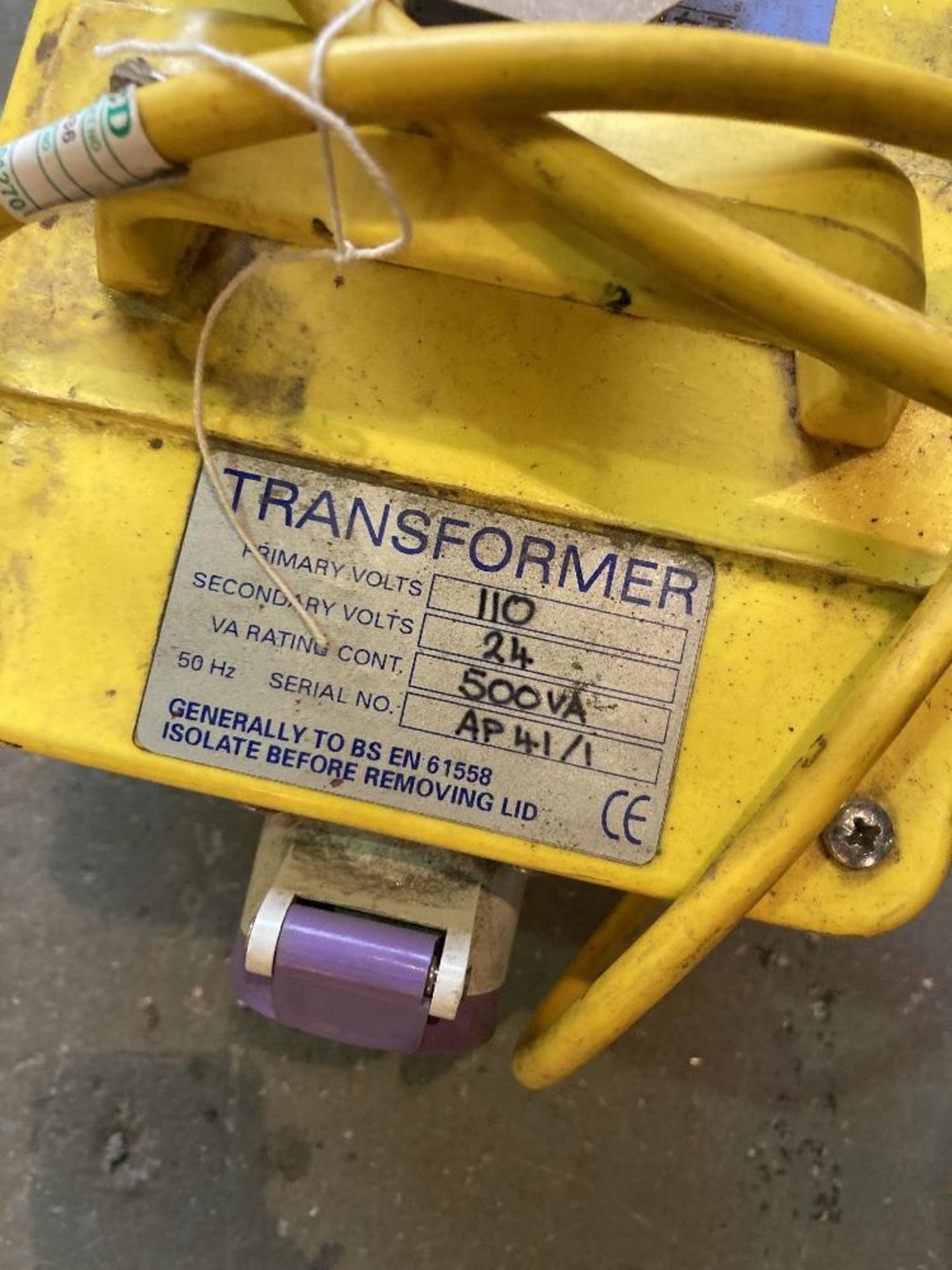 110v Transformer - Image 2 of 3