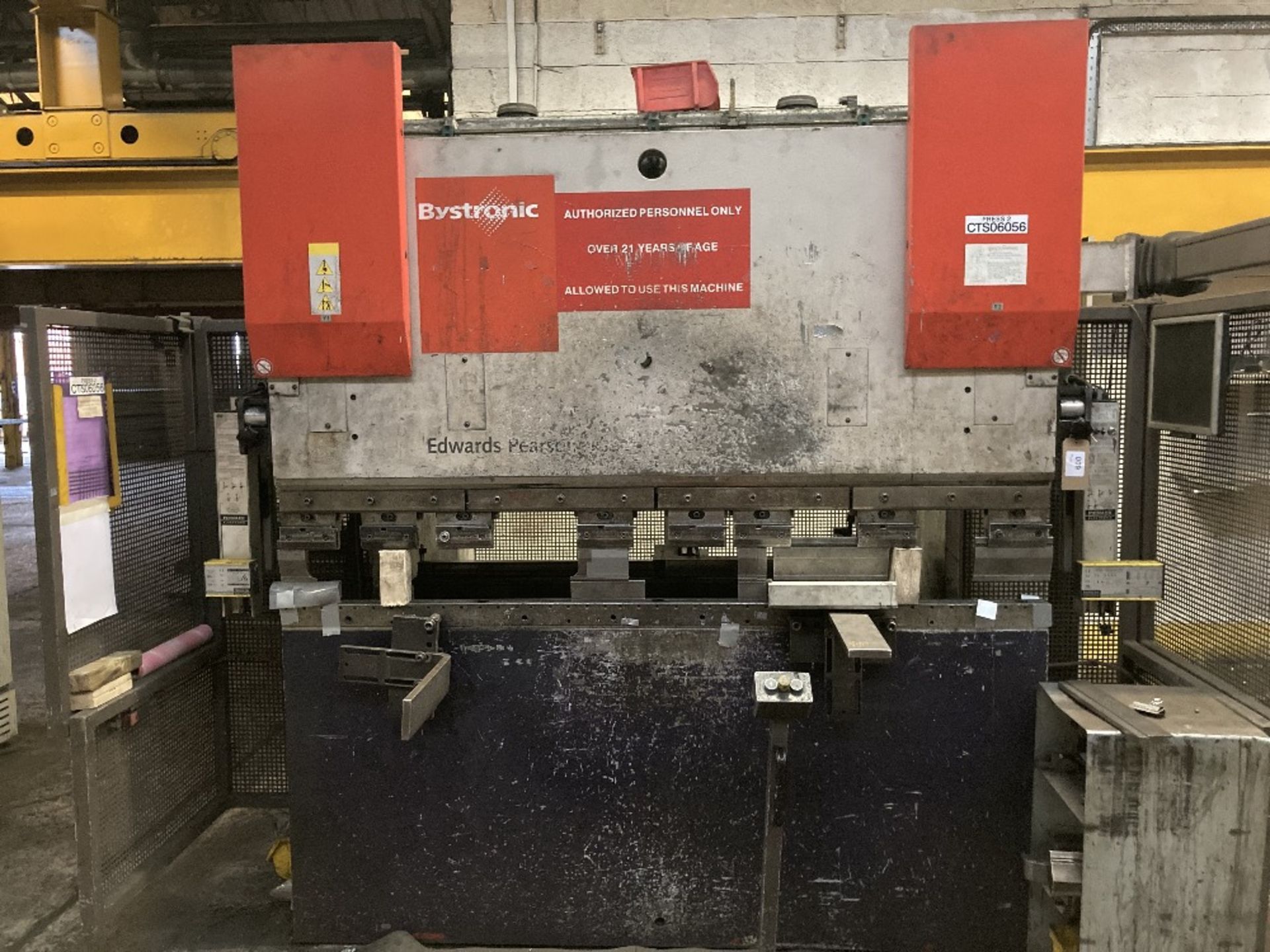 Edwards Pearson PR3 60x2050 press brake - Image 2 of 10