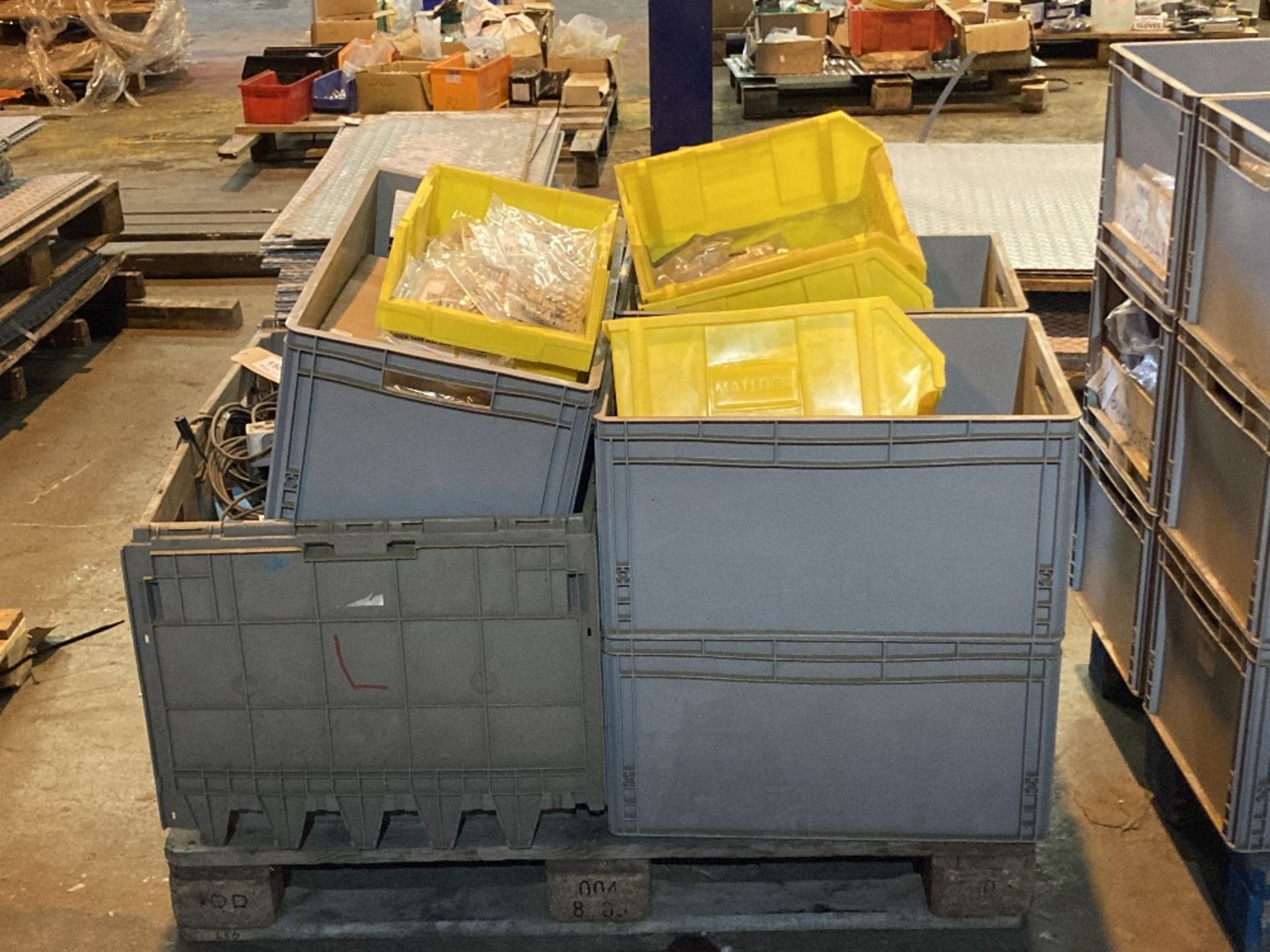Pallet of Electrical Components to include