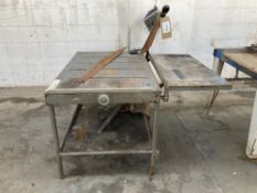 Ideal Guillotine Table & Spare Blade