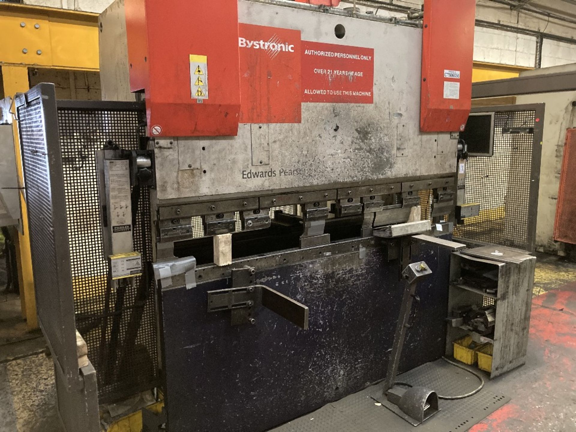 Edwards Pearson PR3 60x2050 press brake - Image 9 of 10