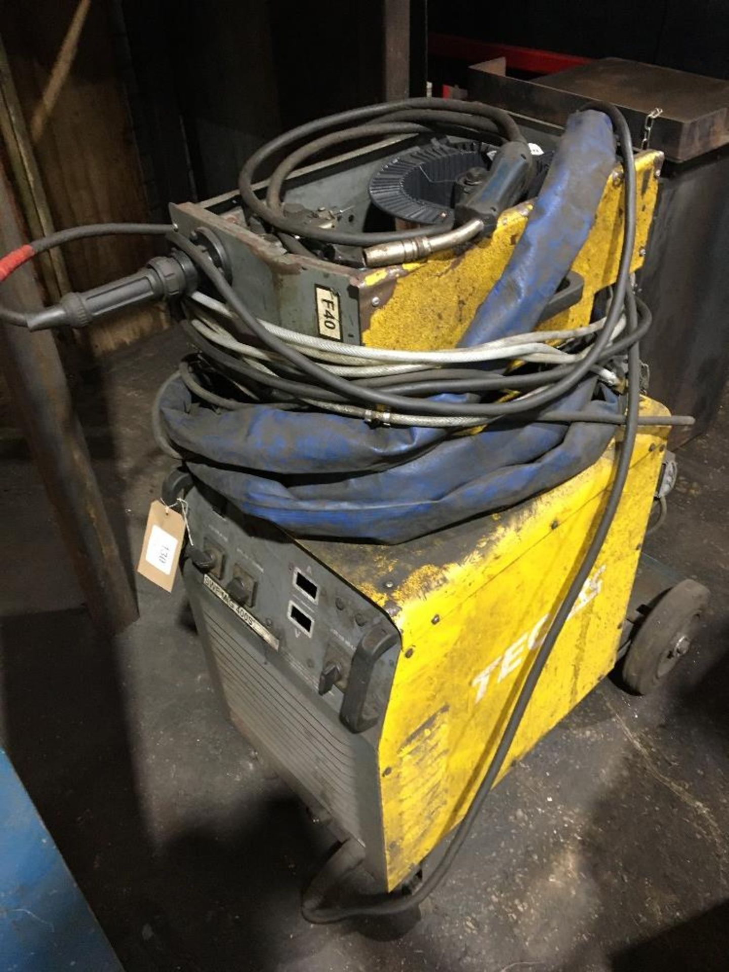 Tecarc SWF MIG 400S MIG welding set c/w F40 Wire Feeder