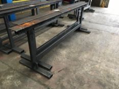 (2) Heavy Duty Steel Trestles