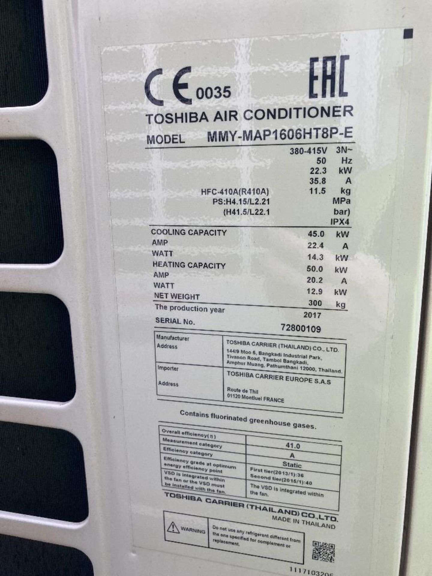 Toshiba VRF Air Conditioning System - Image 11 of 17