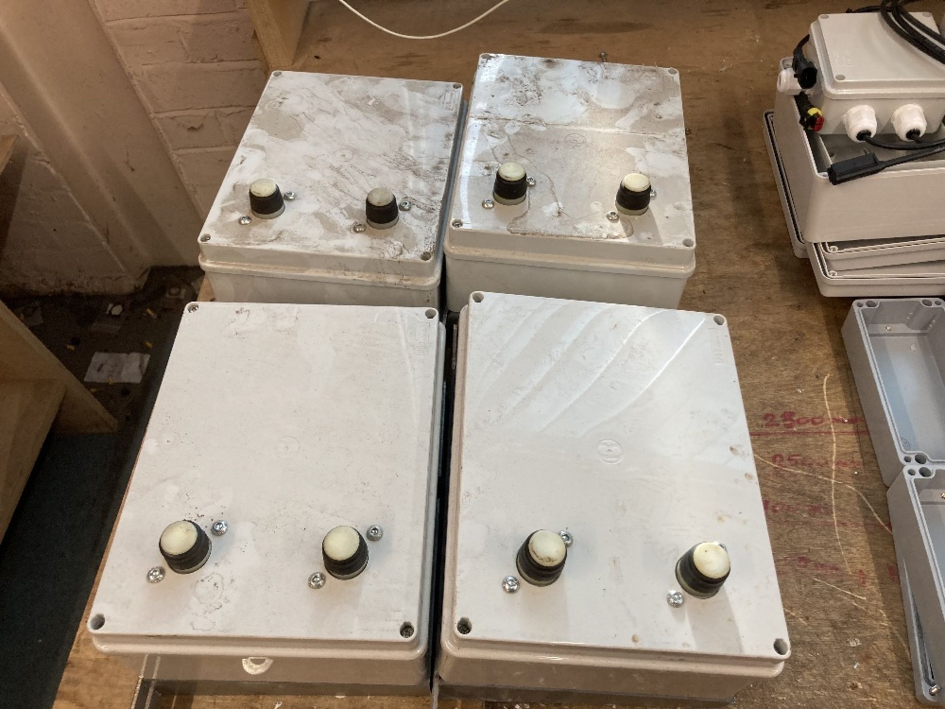 Quantity of Electrical connection boxes and switches with associated wiring - Image 6 of 6