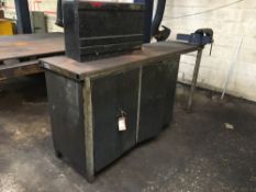 Steel Fabricated Workbench c/w Eclipse ENV-8