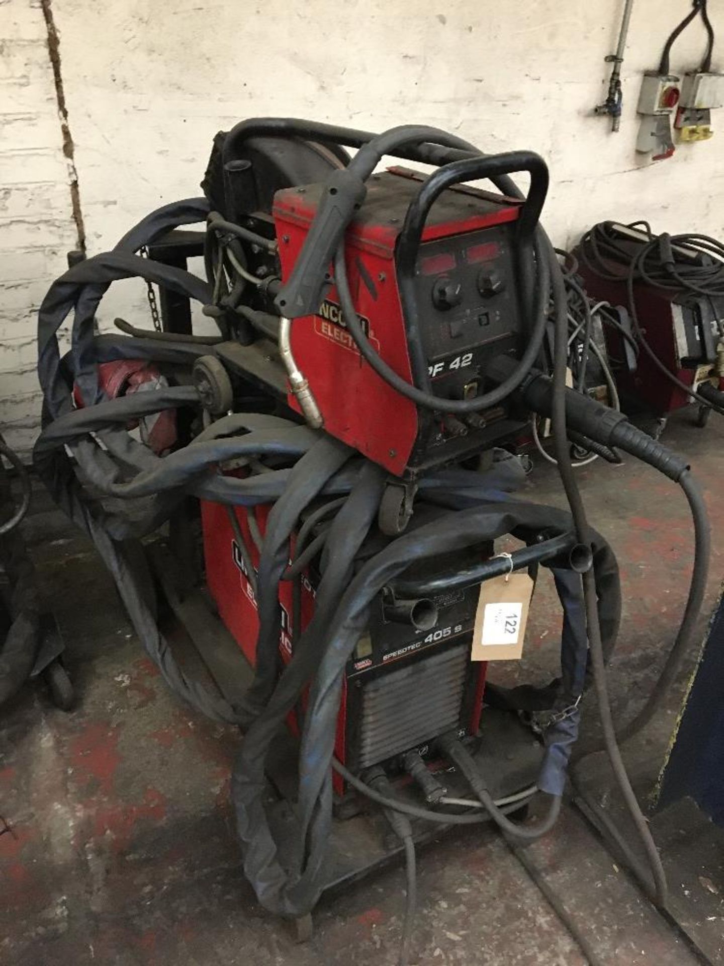 Lincoln Electric Speedtec 405S welding set