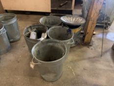 (5) Steel bins