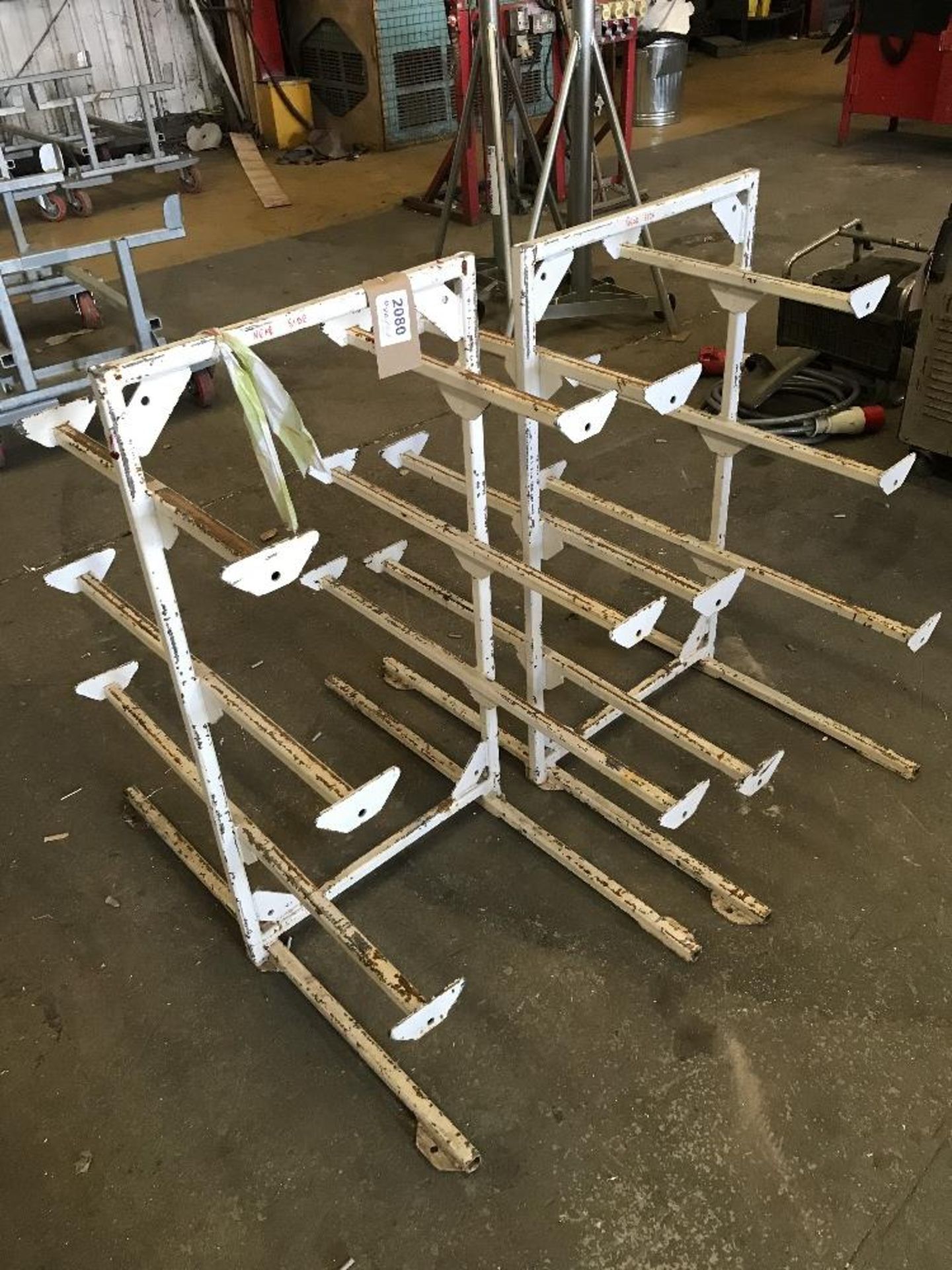 (2) Fabricated Steel Rack - Image 2 of 3